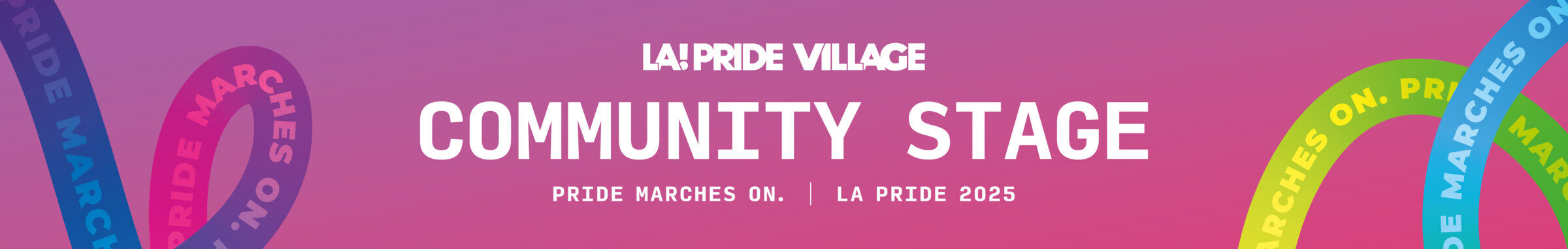 Community Stage banner final artwork
