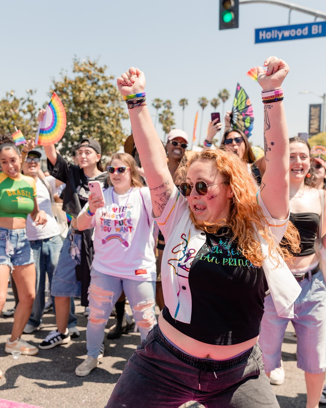 Celebration on Hollywood Boulevard