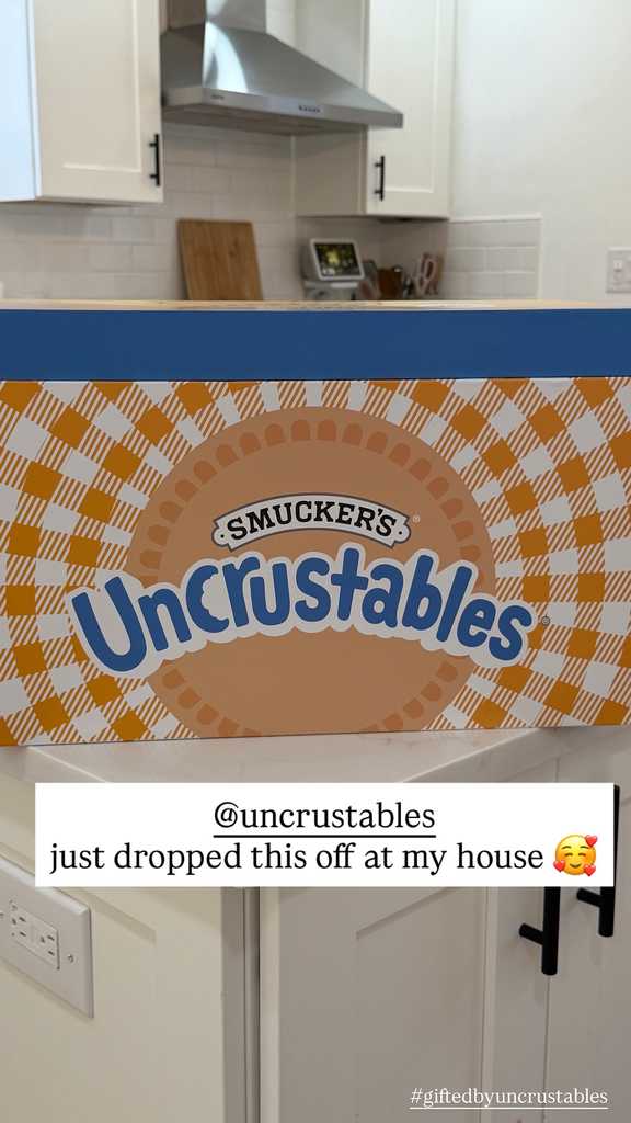 Diana Saldana receiving the Uncrustables seeding kit